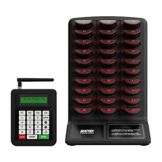 Guest Paging System Matrix with 10 pagers