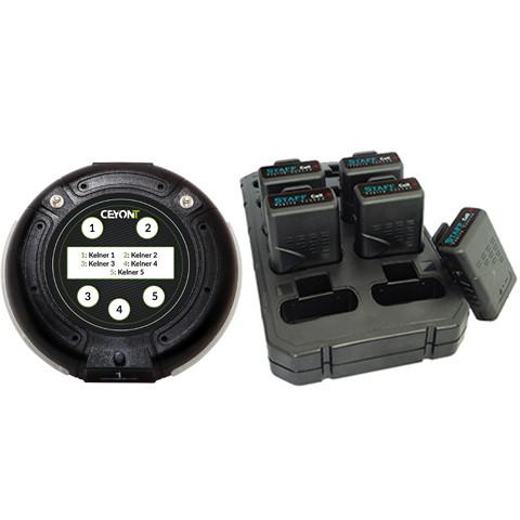 5 Button Call Unit & 5 Pagers A1